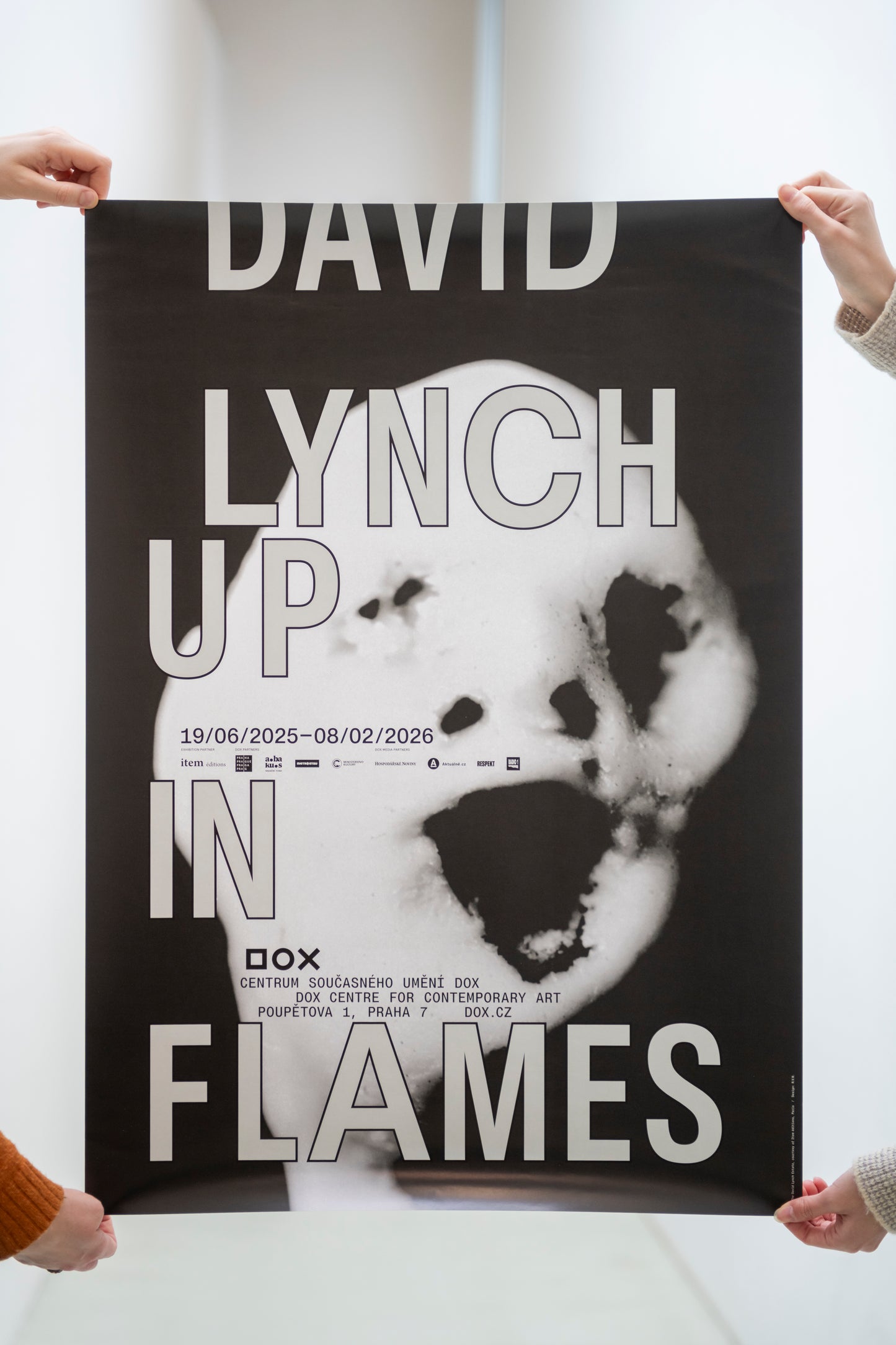 Plakát David Lynch – Up in Flames