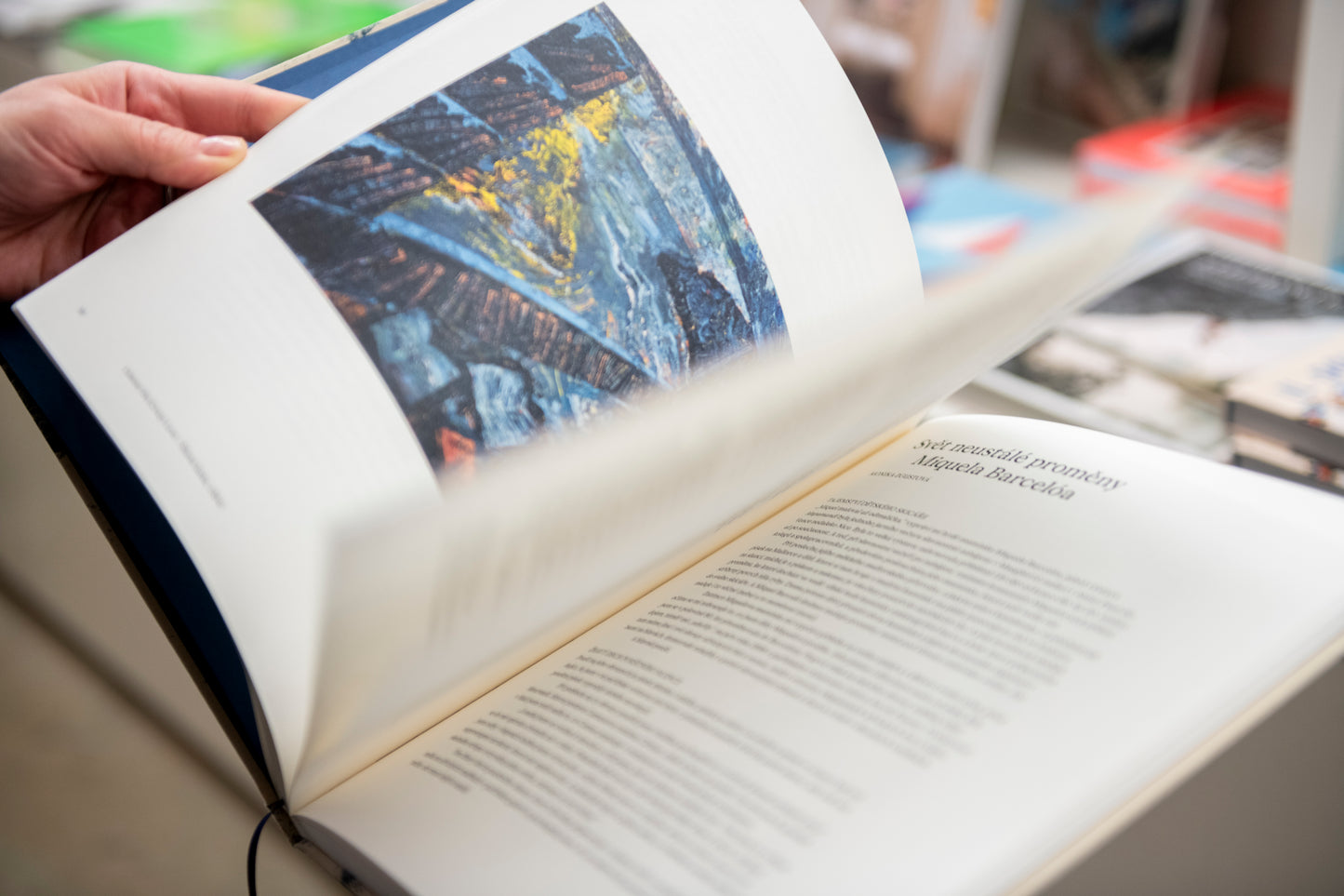 Miquel Barceló a světy slov