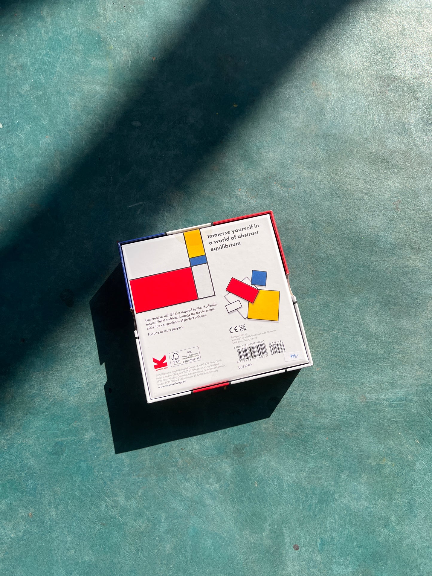 Make Your Own Mondrian: A Modern Art Puzzle