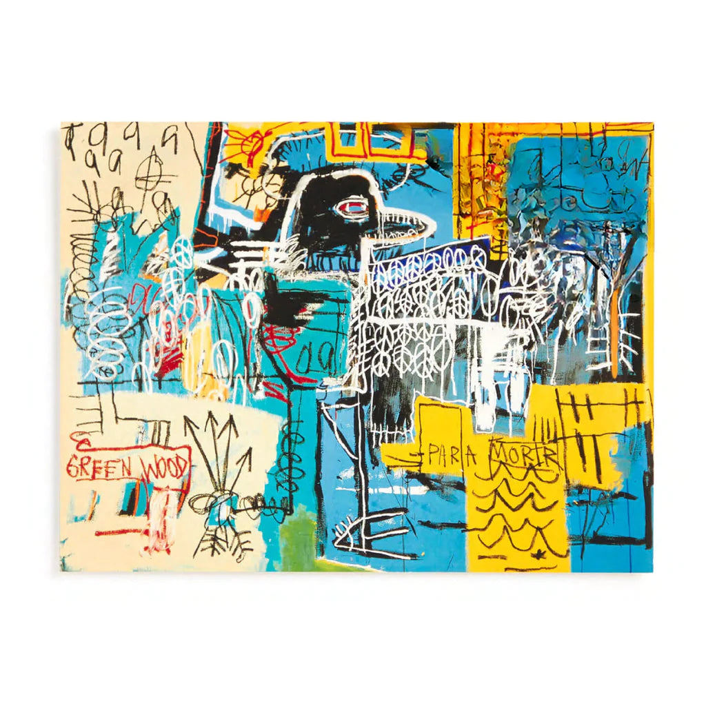 Basquiat Bird on Money 500 Piece Book Puzzle