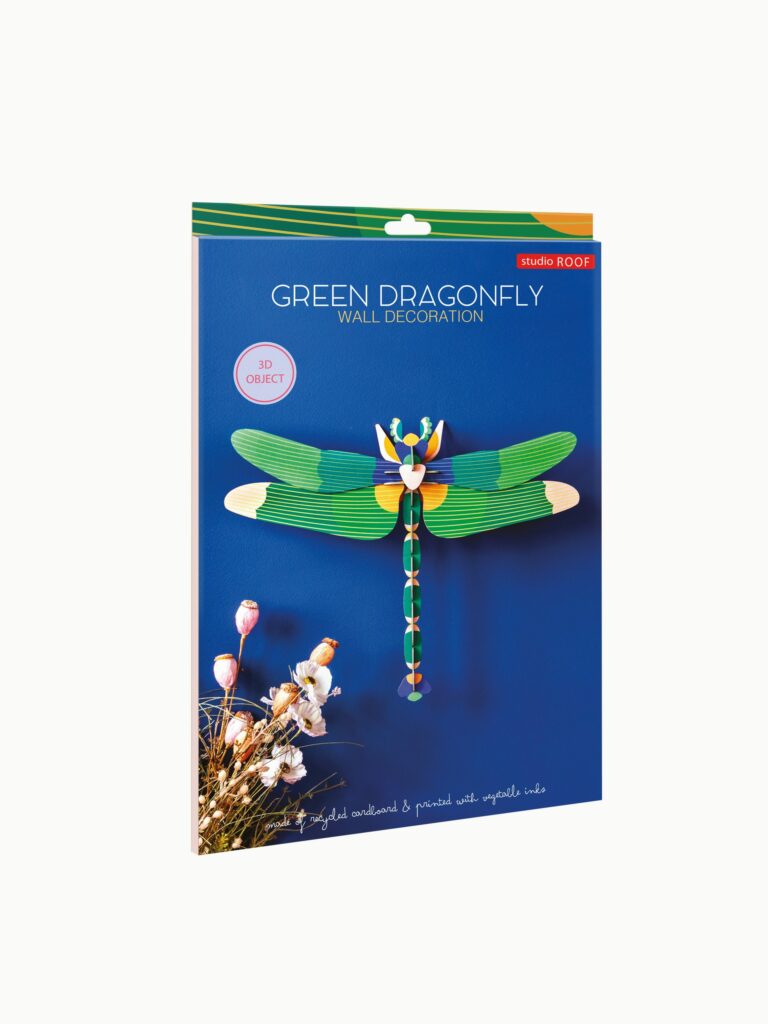 Nástěnná dekorace Giant Green Dragonfly / velká zelená vážka