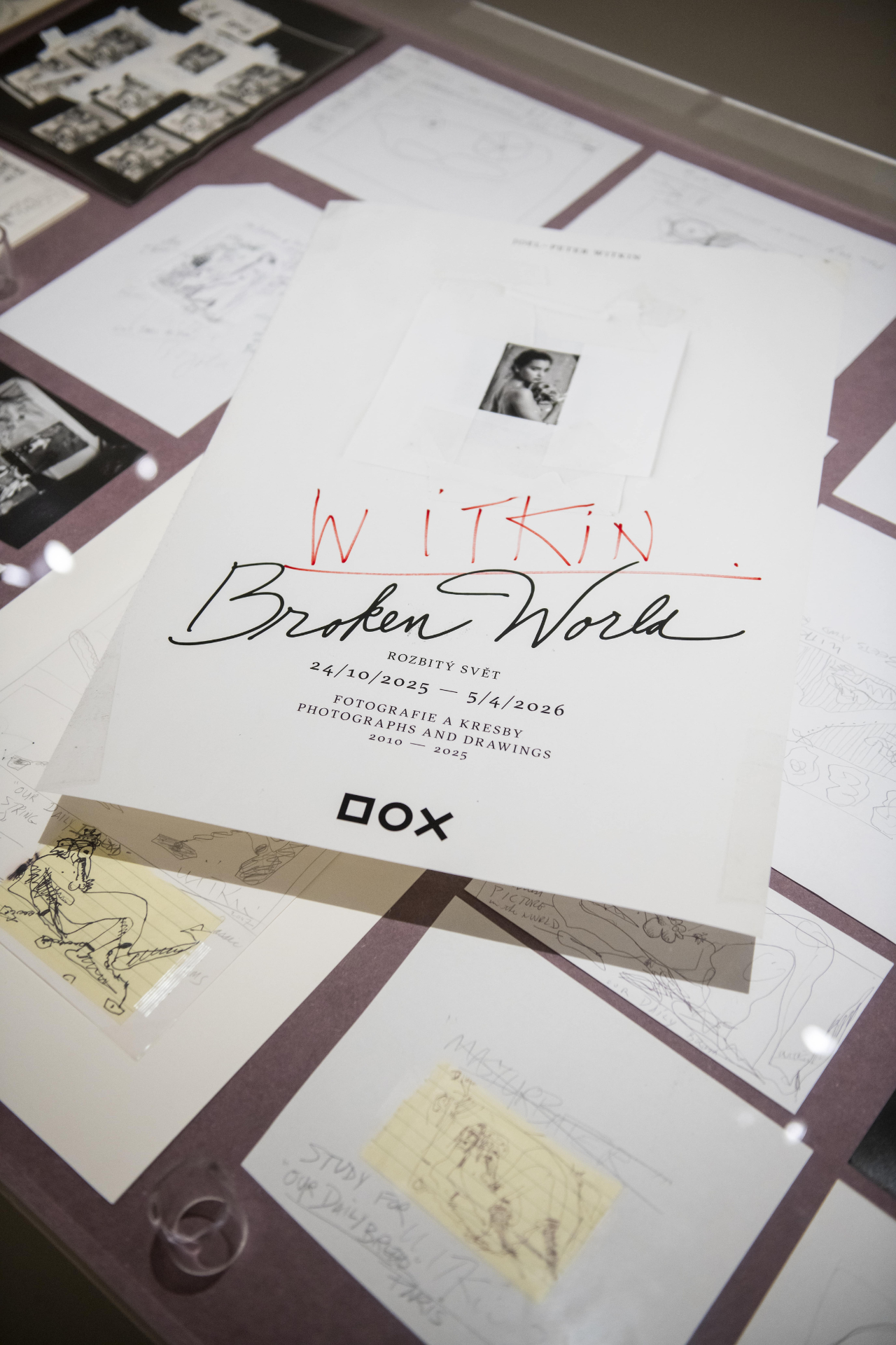 Limitovaný print Joel-Peter Witkin – Rozbitý svět (signovaný)