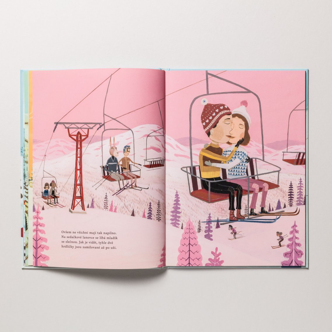 Skiers from Plískanice