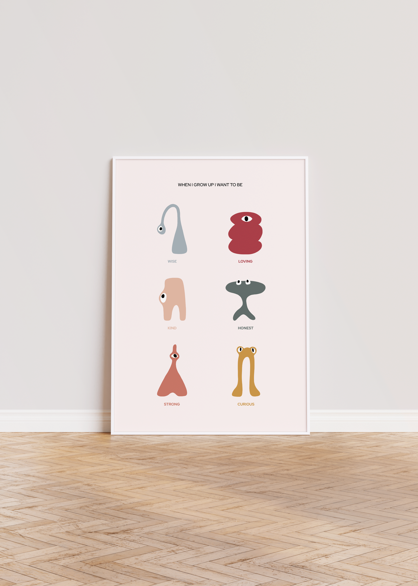 Plakát – When I Grow Up (světlý), A3