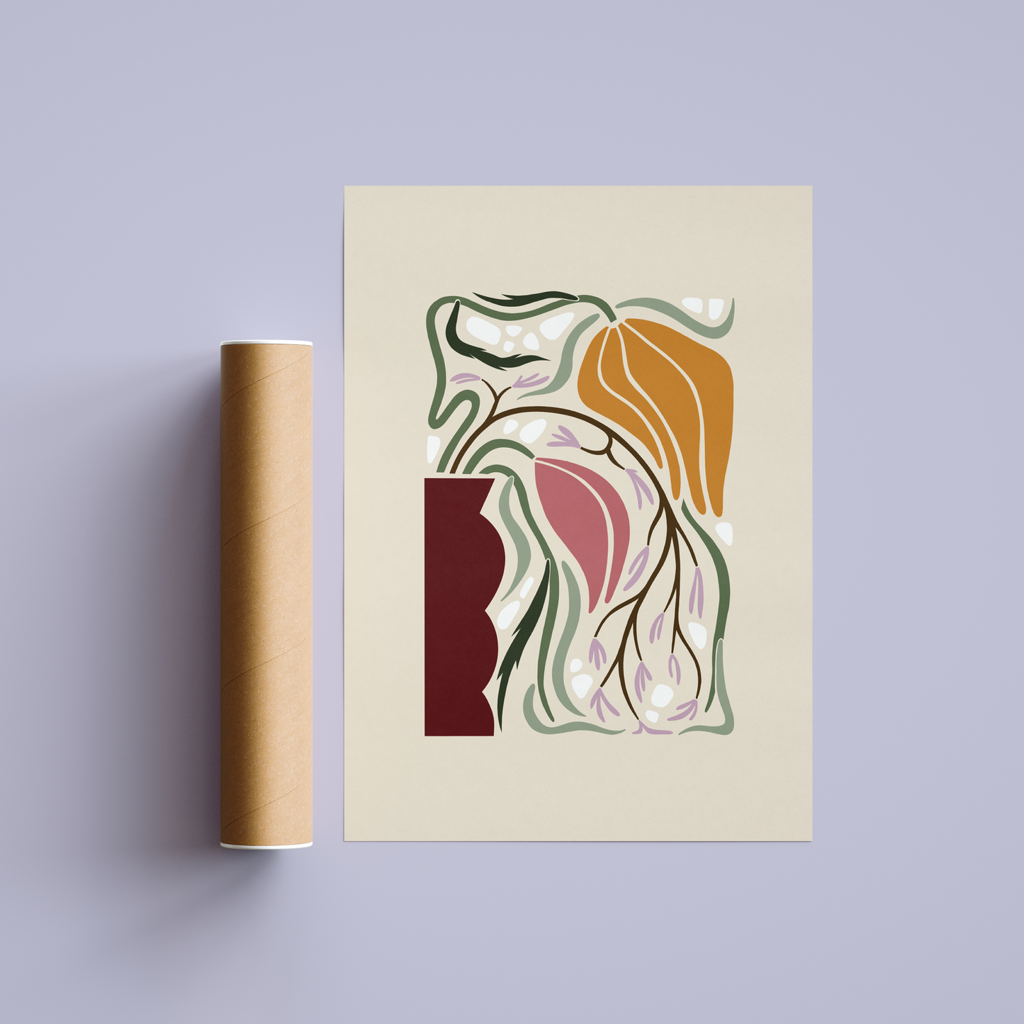 Plakát – Flowers (Vase) A3