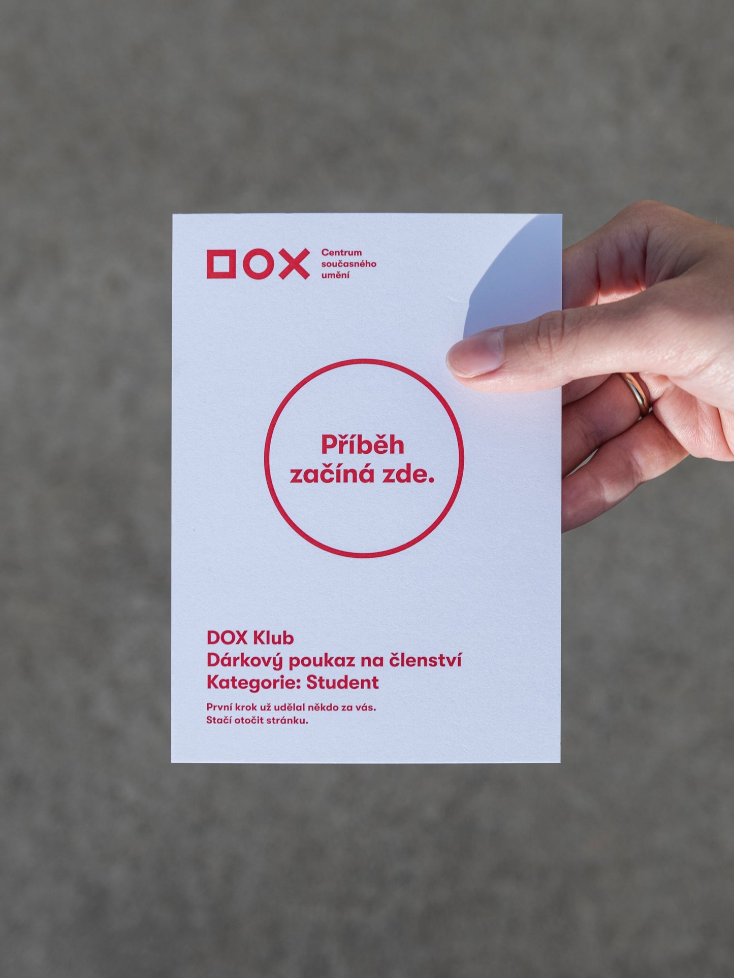 DOX Student Membership Voucher