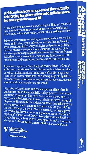 Algorithmic Capital: Resistance in the Age of Artificial Intelligence