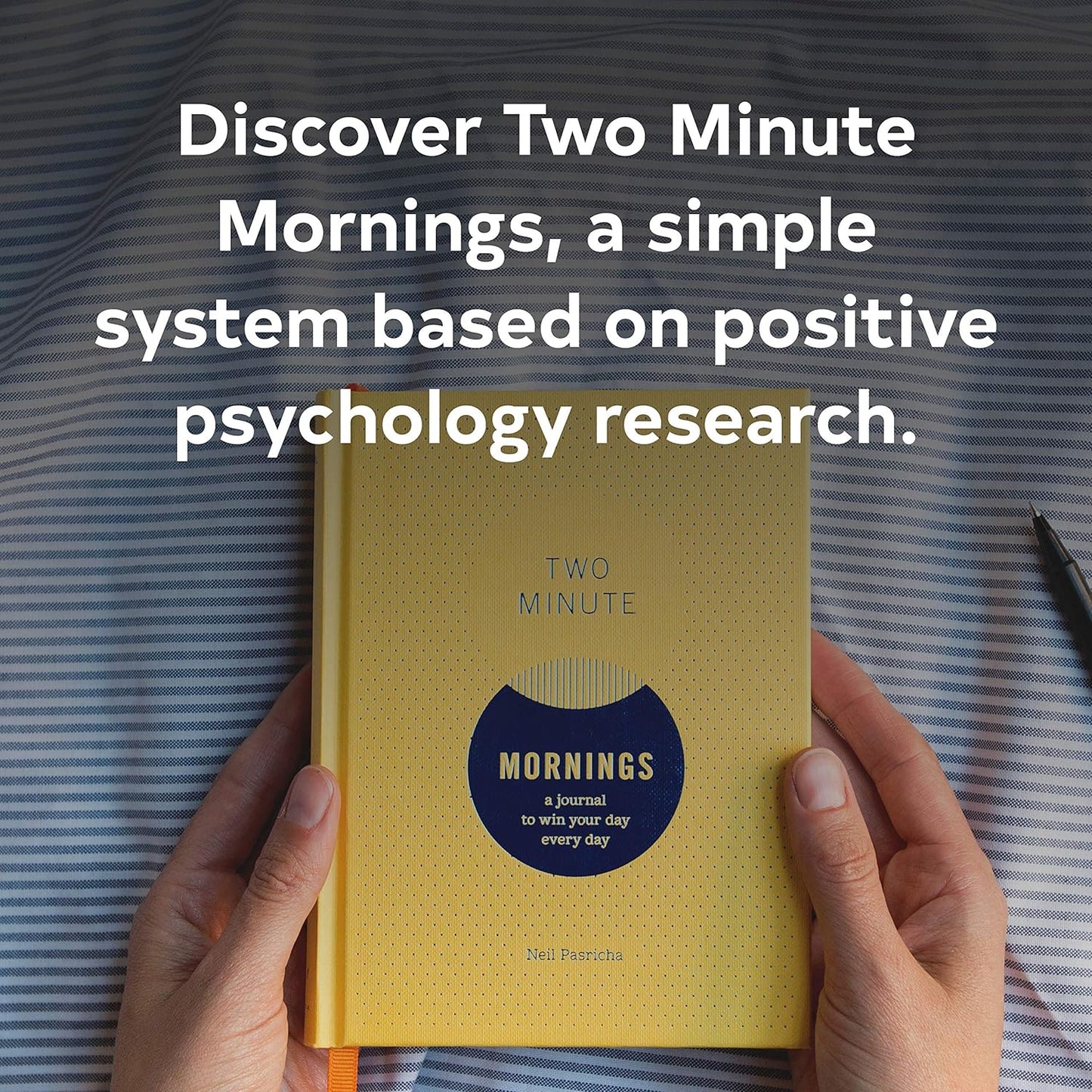 Two Minute Mornings: A Journal to Win Your Day Every Day (Gratitude Journal, Mental Health Journal, Mindfulness Journal, Self-Care Journal)