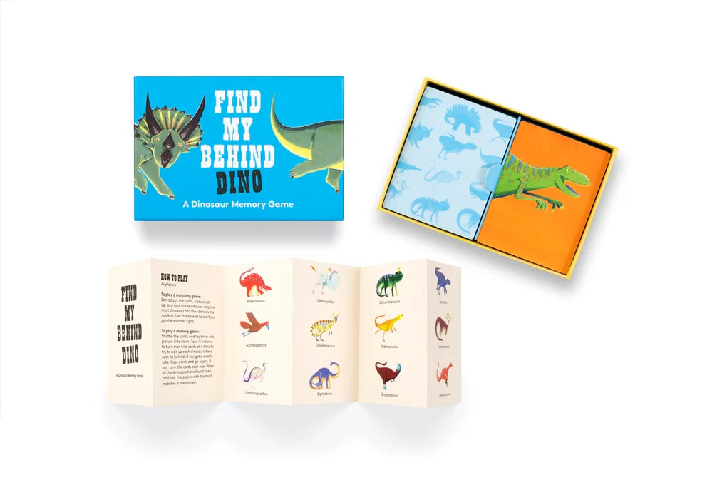 Find My Behind Dino: A Memory Game