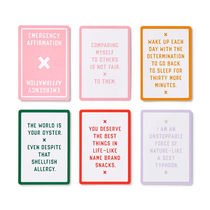 Emergency Affirmations for Exceptionally Stupid Days – Card Deck
