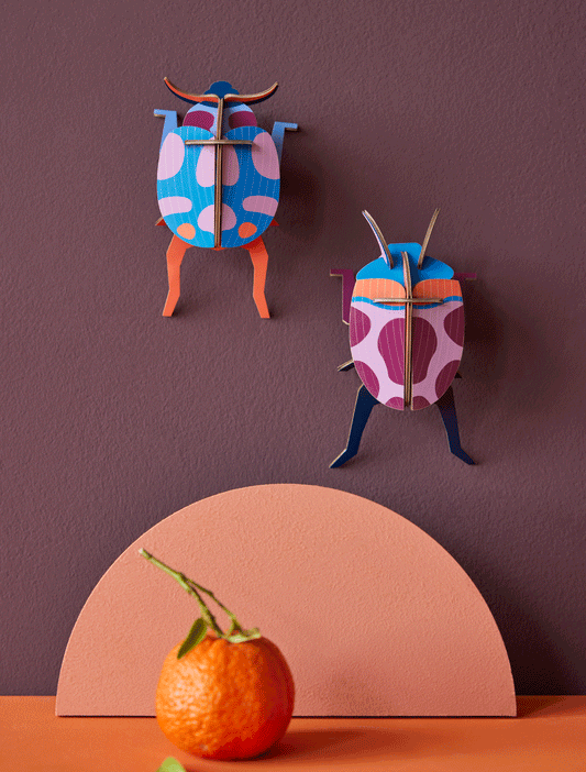 Studio ROOF – Wall decoration Coccinelle Couple / set of two ladybugs