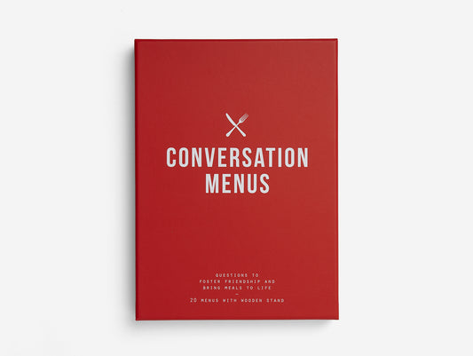 Conversation Menus: questions to foster friendship and bring meals to life