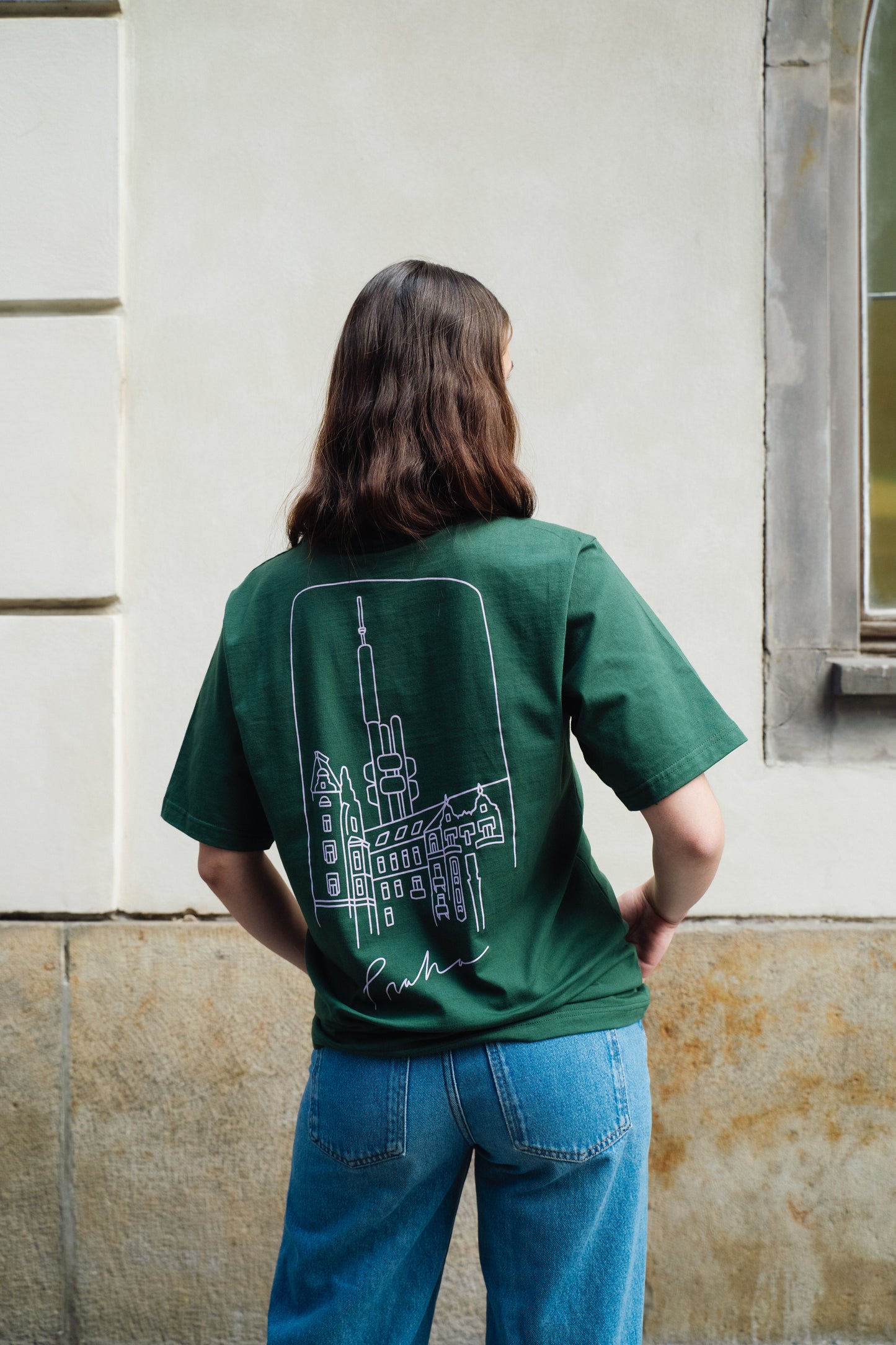 Prague Collection T-shirt – Žižkov TV Tower