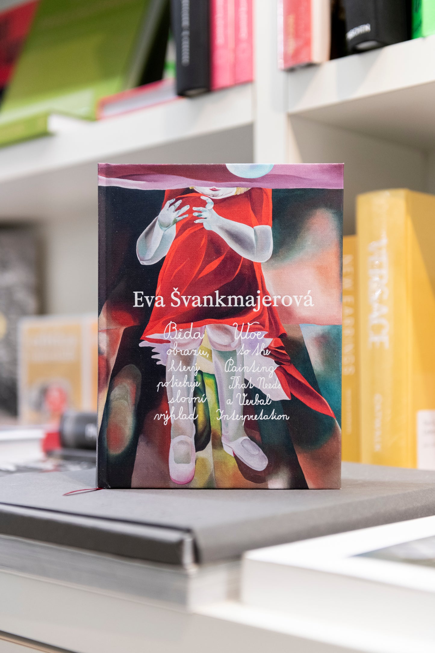 Eva Švankmajerová: Běda obrazu, který potřebuje slovní výklad