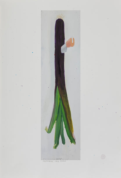 A series of painted prints by Jiří Petrbok