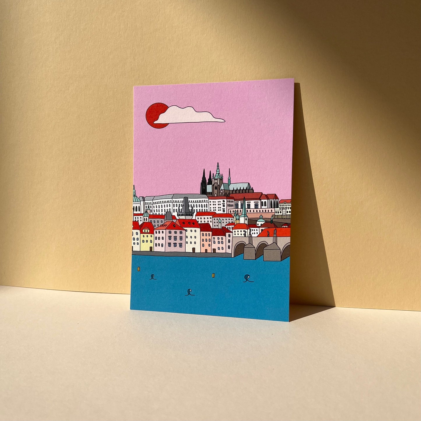 Prague Collection Postcard – Panorama