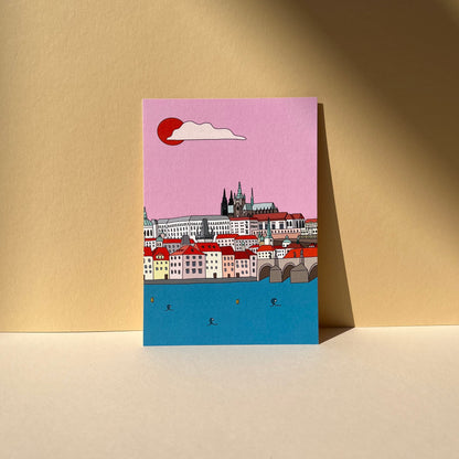 Prague Collection Postcard – Panorama