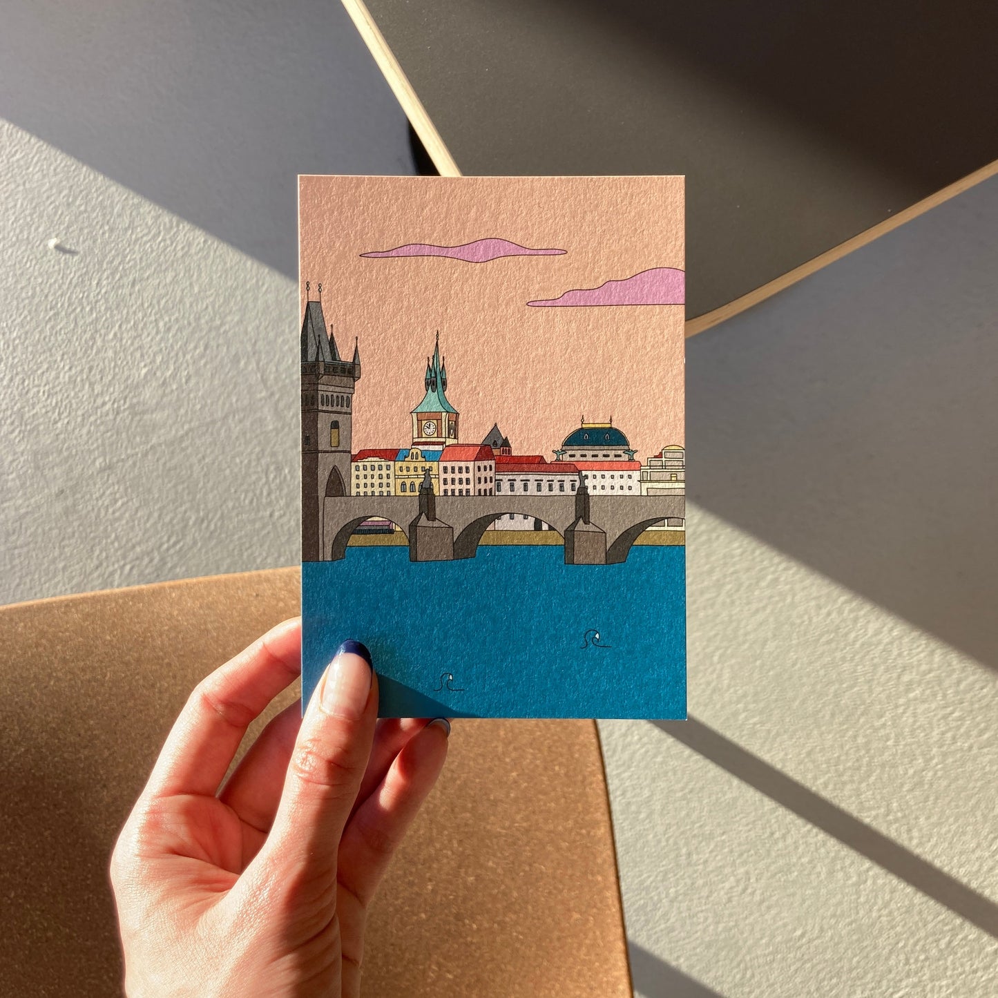 Prague Collection Postcard – Charles Bridge