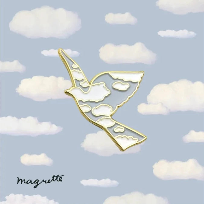 Pinpinpin Pin - L'oiseau de ciel (René Magritte)