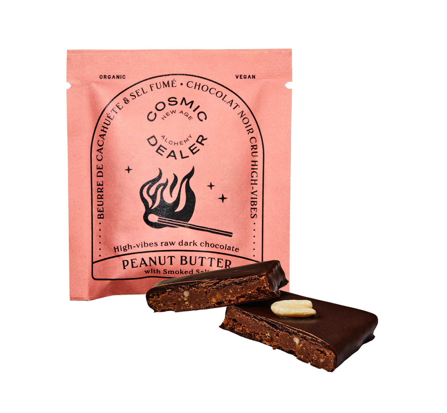 Cosmic Dealer - High Vibes Nut Butter Chocolate: Peanut Butter &amp; Smoked Salt