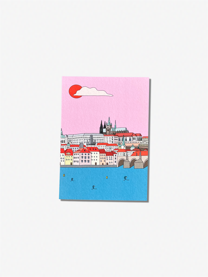 Prague Collection Postcard – Panorama