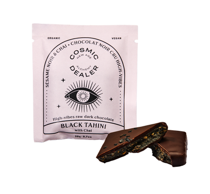 Cosmic Dealer - High Vibes Nut Butter Chocolate: Black Tahini & Chai