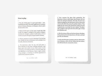 Karty The Dilemmas Game