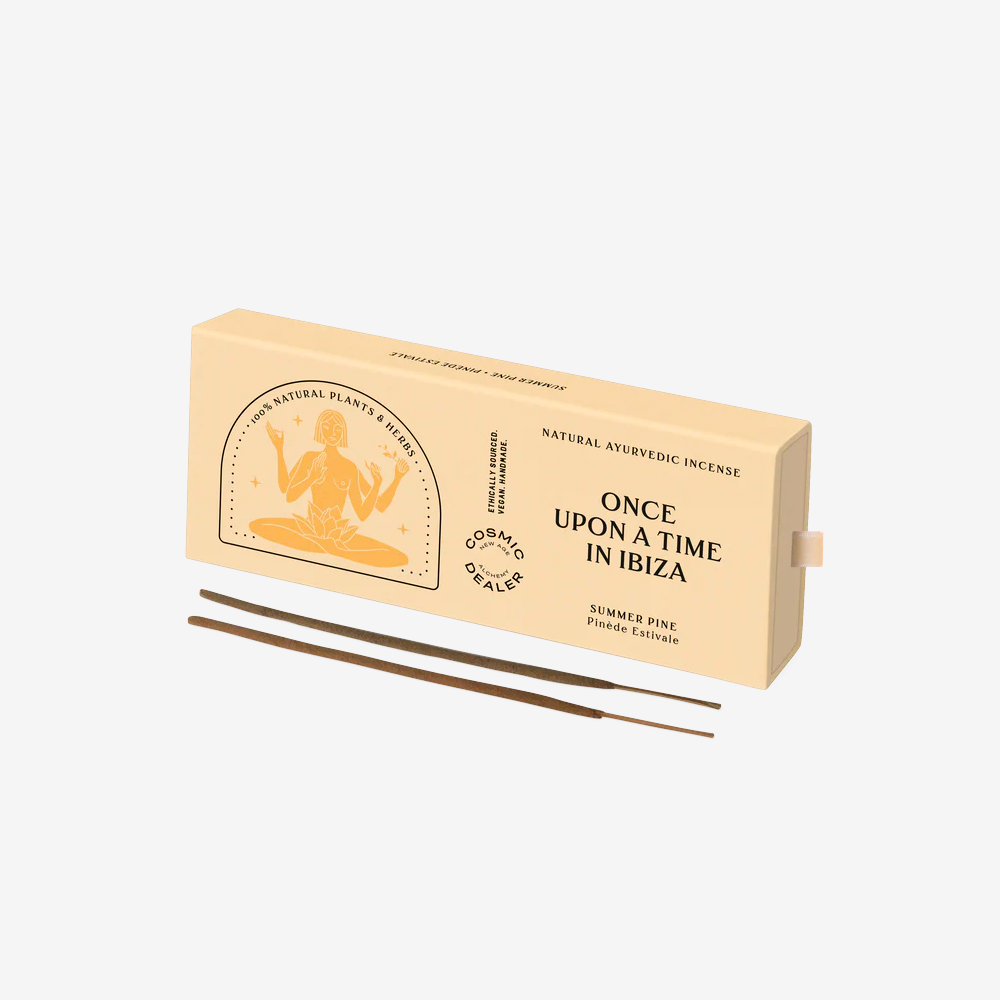 Cosmic Dealer - Ayurvedic Afternoon Incense: Once Upon a Time in Ibiza (Summer Pine)