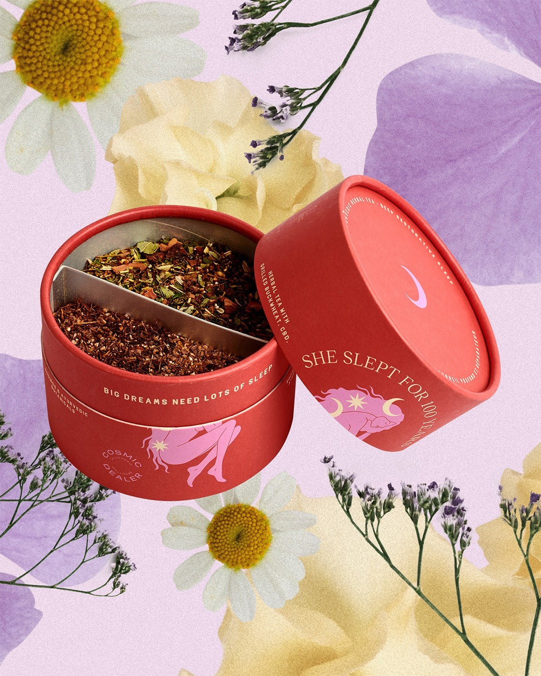 Cosmic Dealer - Ayurvedic Herbal Tea: Sleep (Grilled Buckwheat, Rooibos &amp; Ayurvedic Herbs)