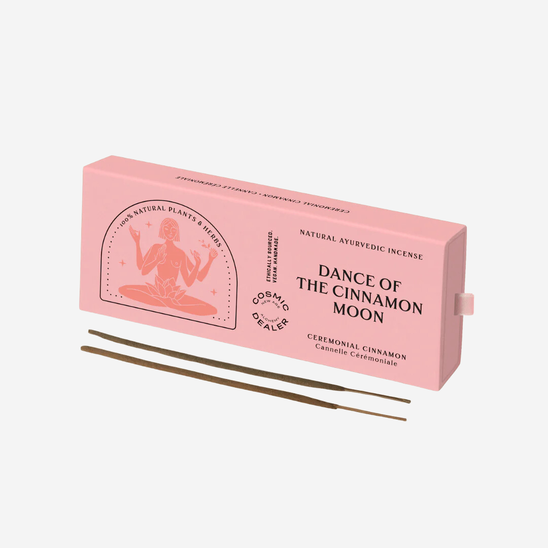 Cosmic Dealer - Ayurvedic Daytime Incense: Dance of the Cinnamon Moon (Cinnamon)