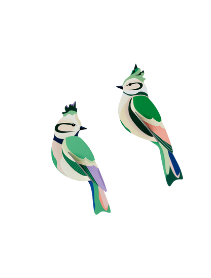 Nástěnná dekorace Forest Crests / chocholoušové