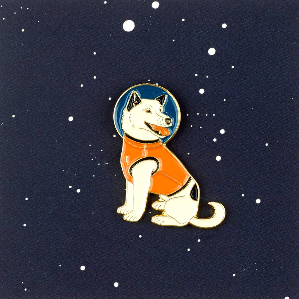 Pinpinpin Pin - Belka the Space Dog