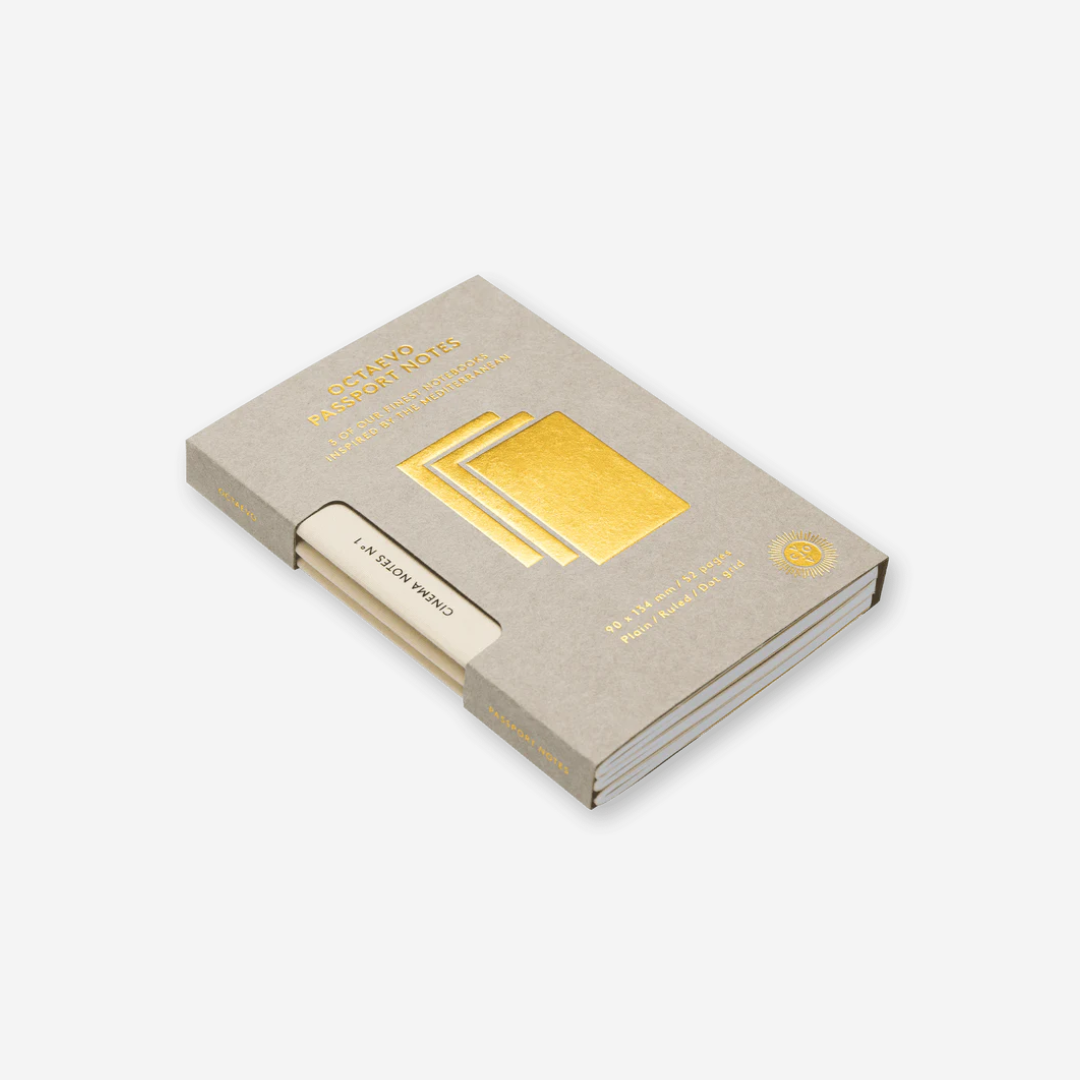 Set 3 notýsků Cinema Passport Notes