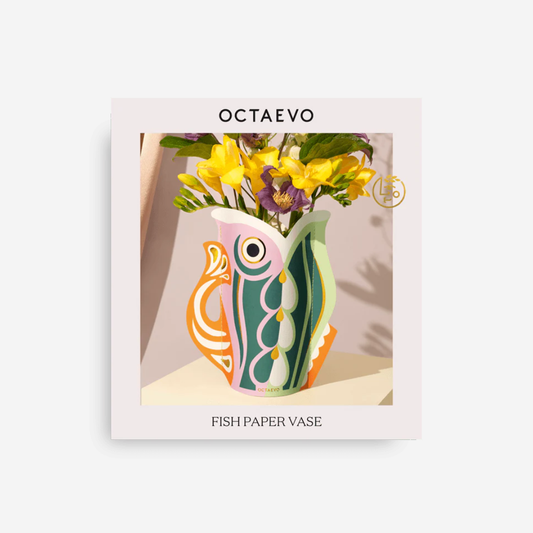 Papírová váza Fish / ryba (malá)