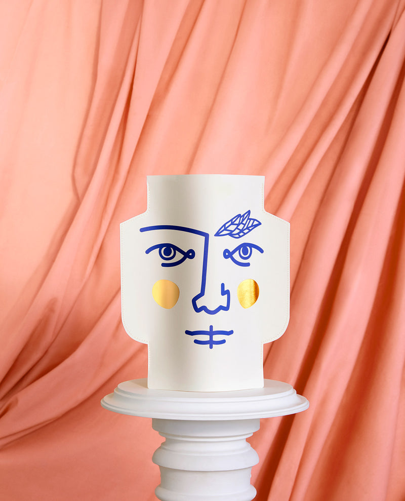 OCTAEVO – Papírová váza Janus (oboustranný design)