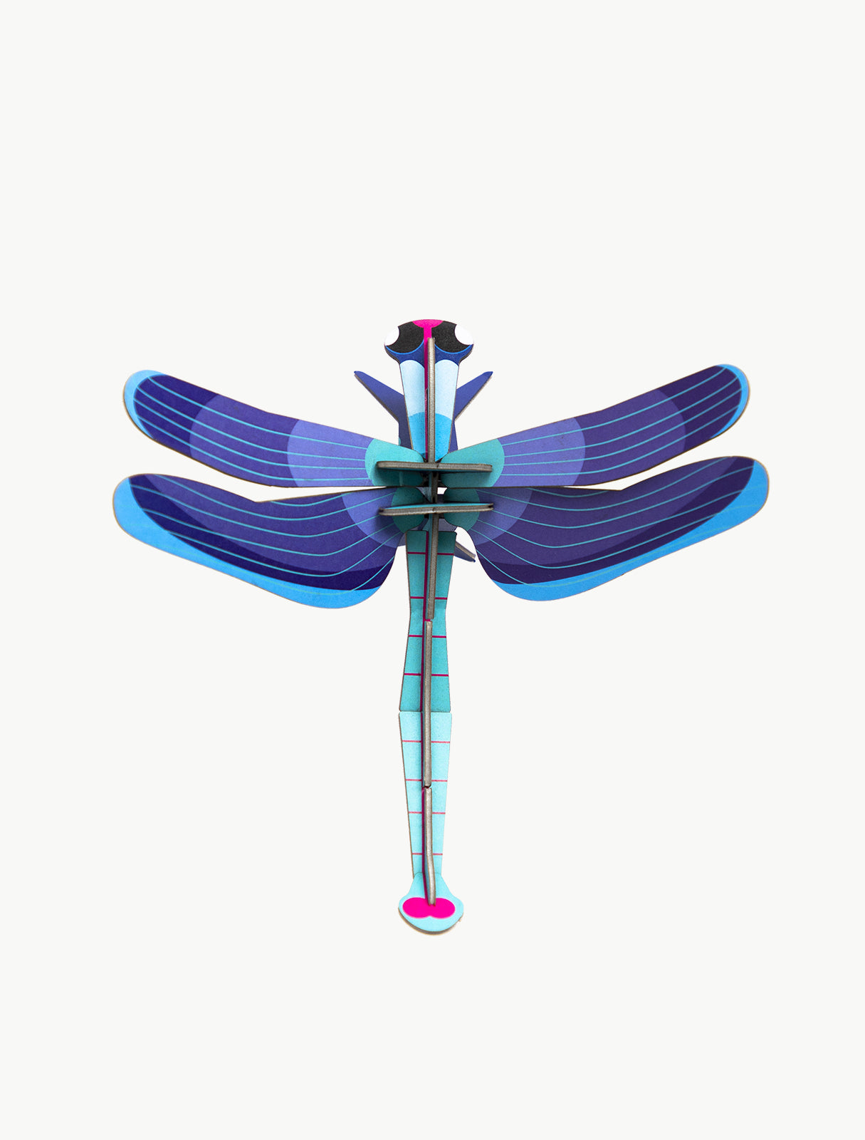 Studio ROOF – Nástěnná dekorace Sapphire Dragonfly / malá safírová vážka