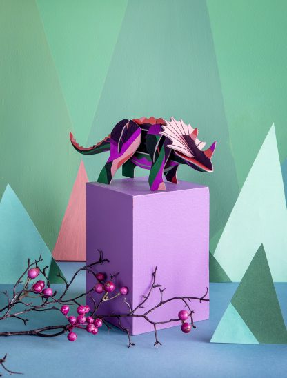Studio ROOF - Triceratops paper decoration