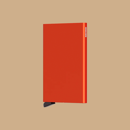 Secrid ochranné pouzdro na karty Cardprotector v oranžové barvě