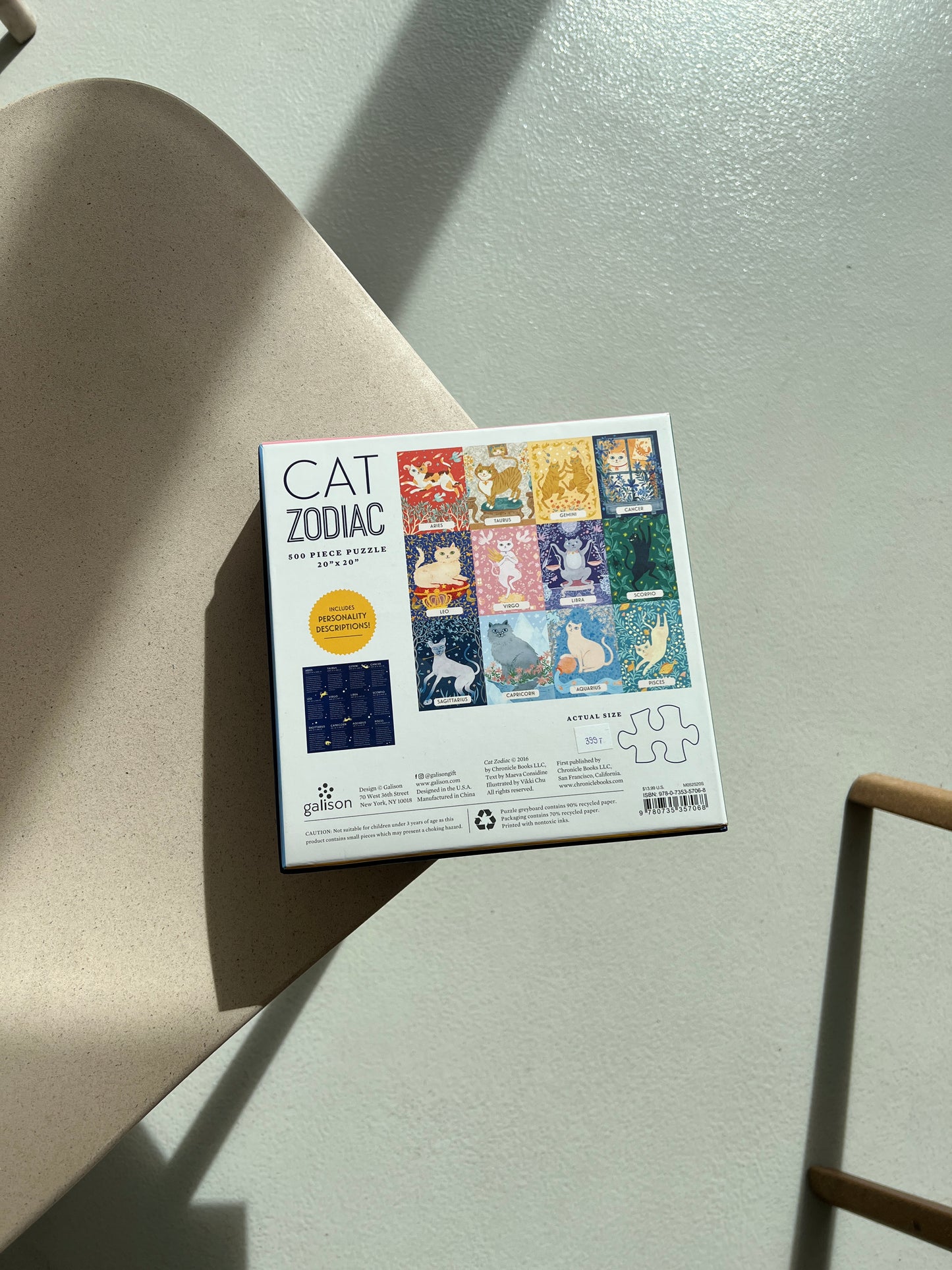 Cat Zodiac – 500 Piece Puzzle