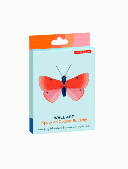 Studio ROOF – Nástěnná dekorace Speckled Copper Butterfly / ohniváček
