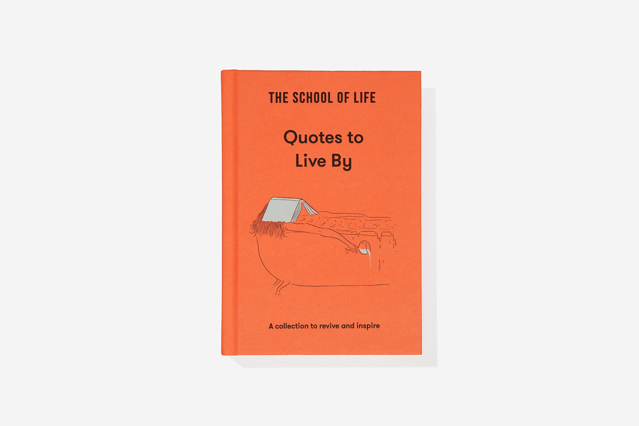 Knížka Quotes to Live By od značky The School of Life