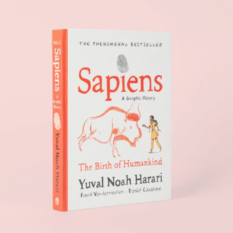 Sapiens – a Graphic History | Yuval Noah Harari | Knihkupectví Bendox