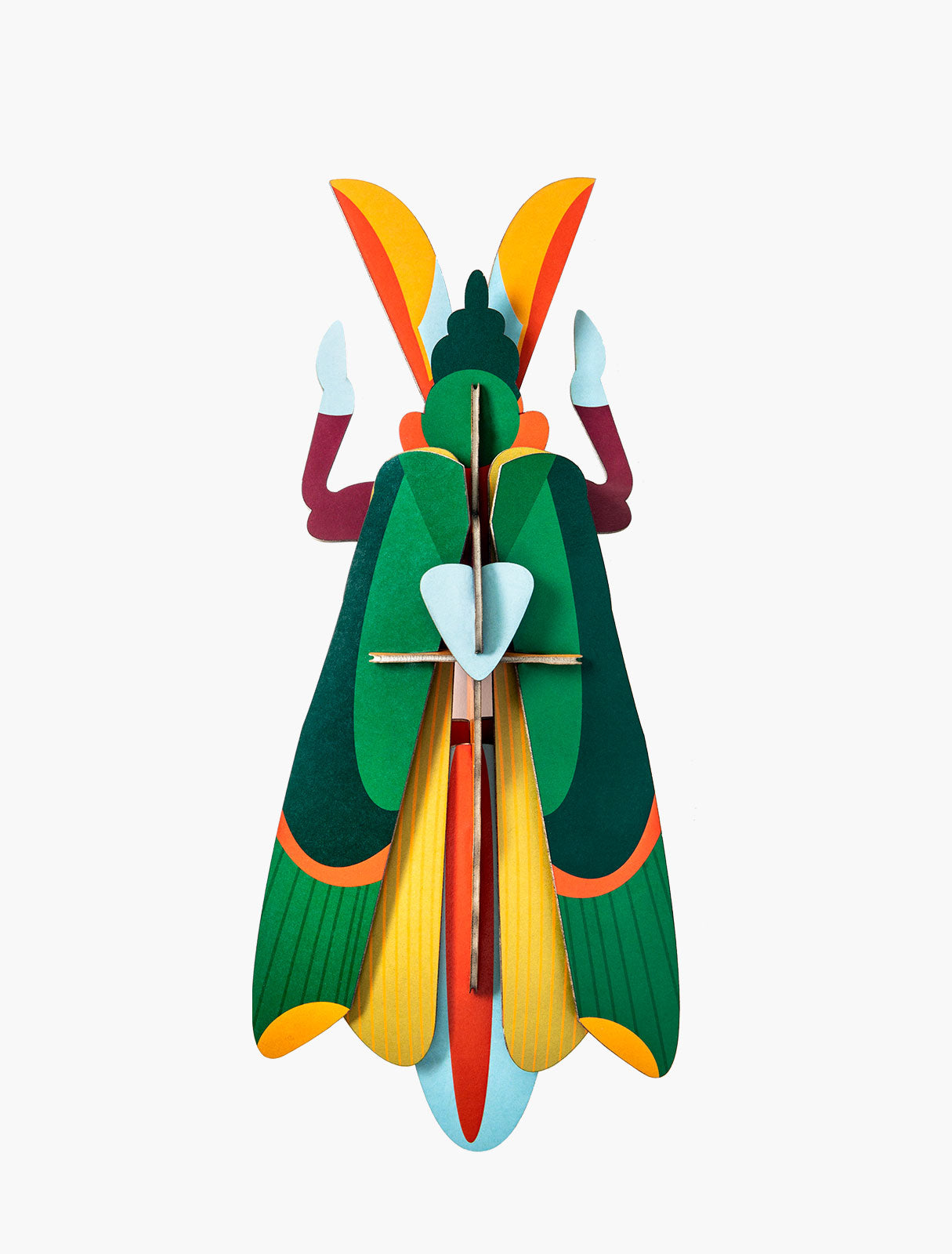 Studio ROOF – Nástěnná dekorace Grasshopper / luční koník