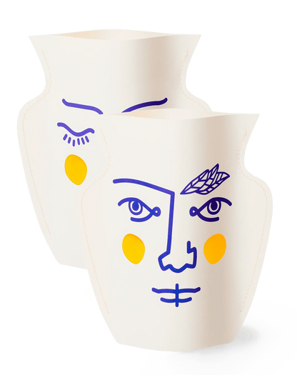 Papírová váza (Double Sided) Janus Mini Paper Vase od značky OCTAEVO